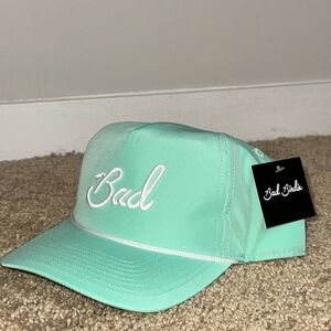 Bad Birdie Mint Green Cap